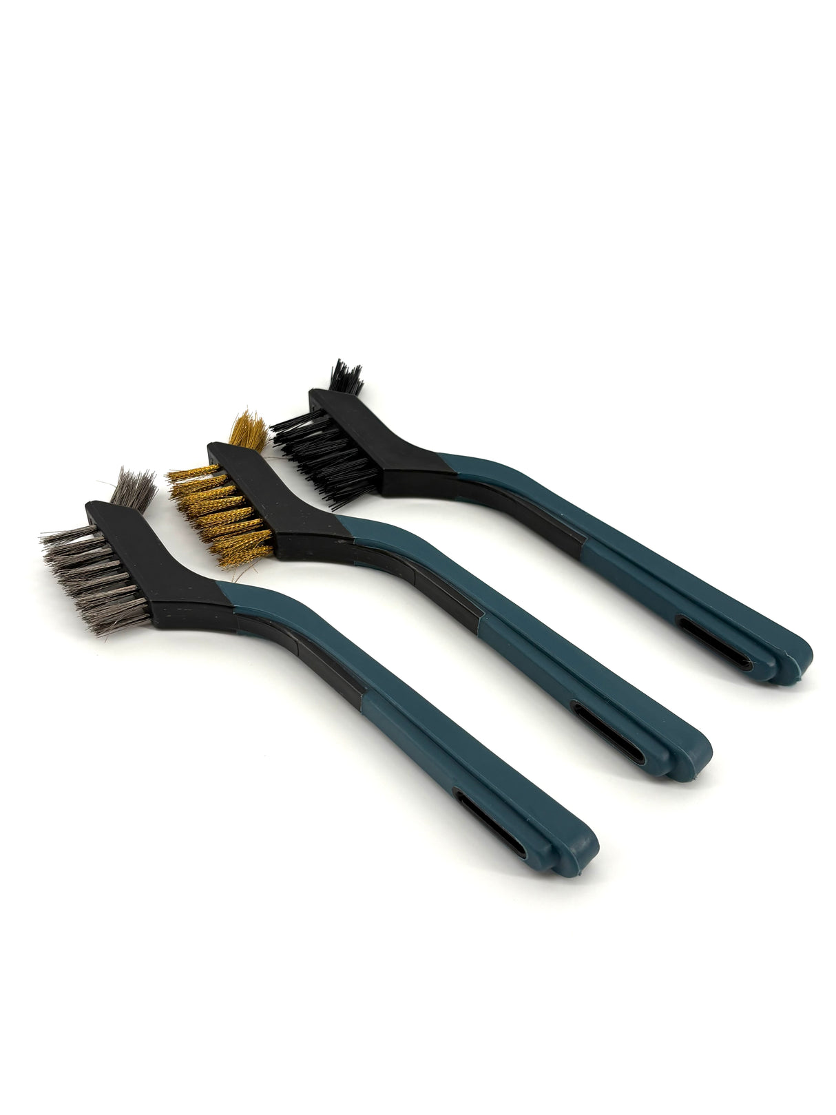 Brush Set Mini, Nylon, Brass, Stainless (3 PCS.)