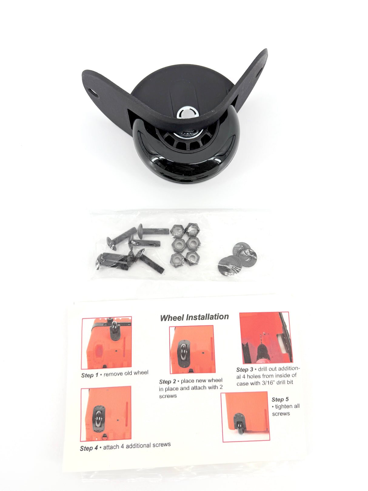 Wheel, Plastic Housing