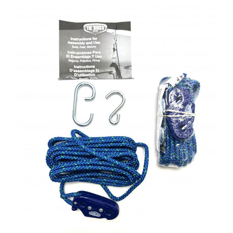 Tie Boss, 1/4" x 12' Rope (2-Pack)