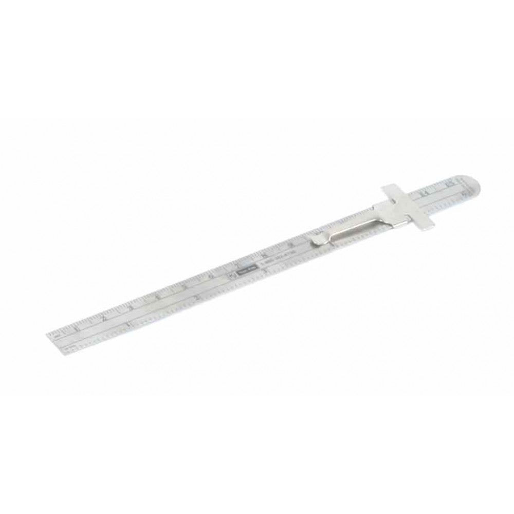 Tool, Rule w/Clip 6"