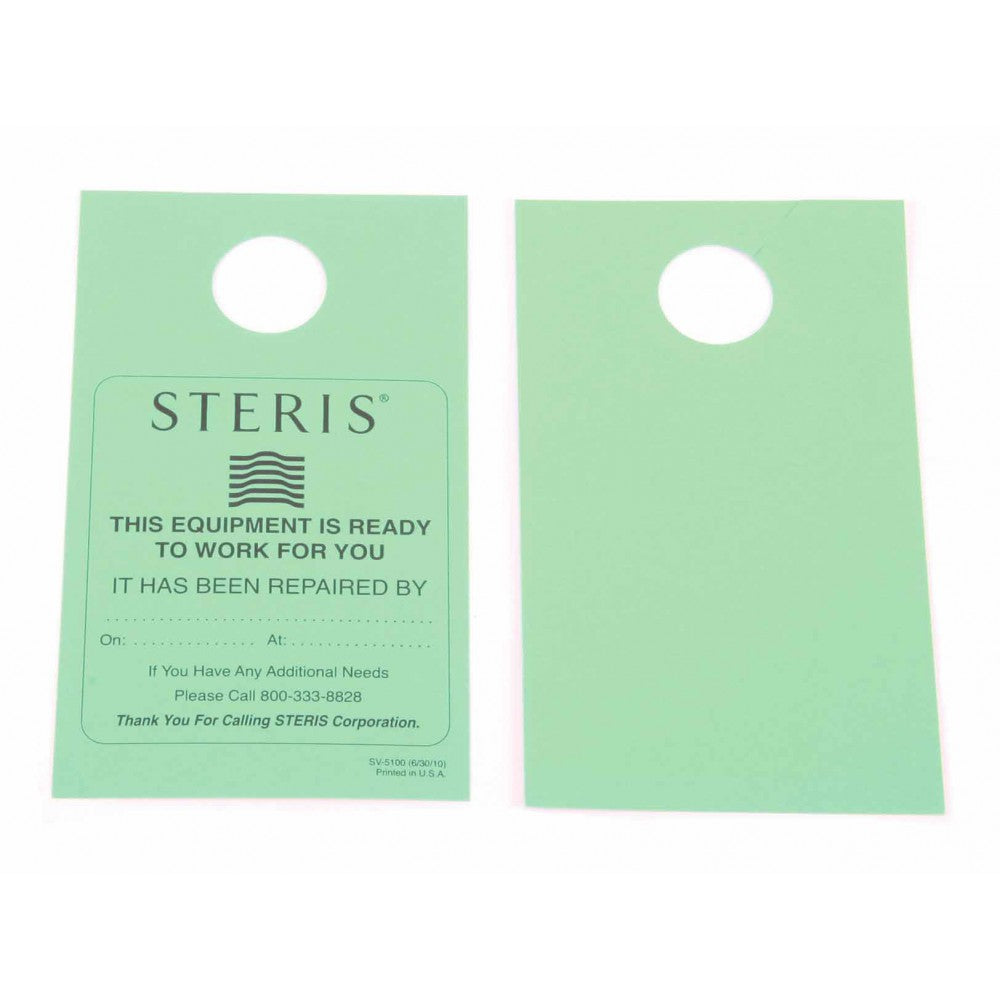 Tool, Lockout Tags (10 pcs), "Equipment is Ready"