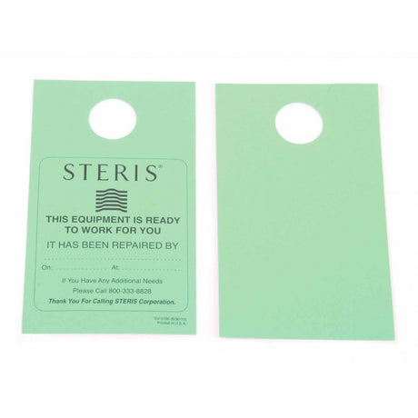 Tool, Lockout Tags (10 pcs), "Equipment is Ready"