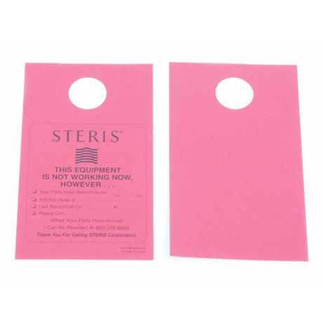 Tool, Lockout Tags (10 pcs), "Equipment Not Working" 